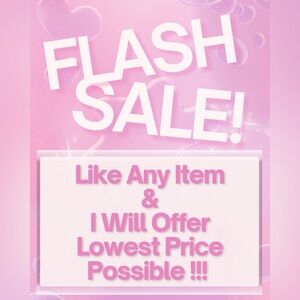 Like any item and get a offer